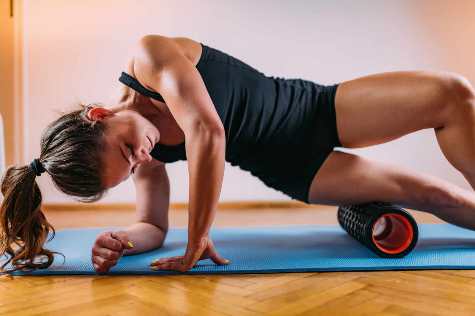 How to Use a Foam Roller for Hip Flexor Tension - Steel Supplements